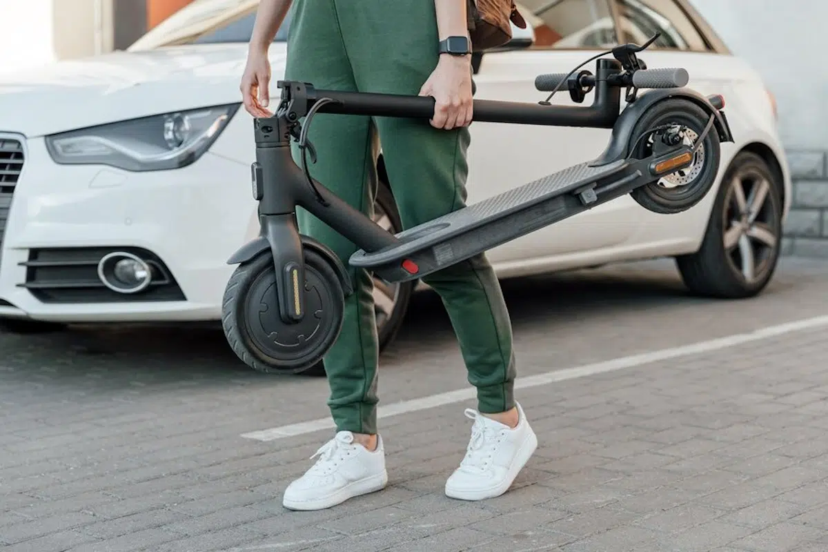 recharger trottinette