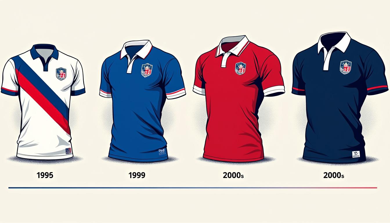 découvrez l'histoire et l'évolution du maillot de l'équipe de france de rugby lors de la coupe du monde au japon. un voyage à travers les symboles, les couleurs et les moments marquants du rugby français sur la scène internationale.
