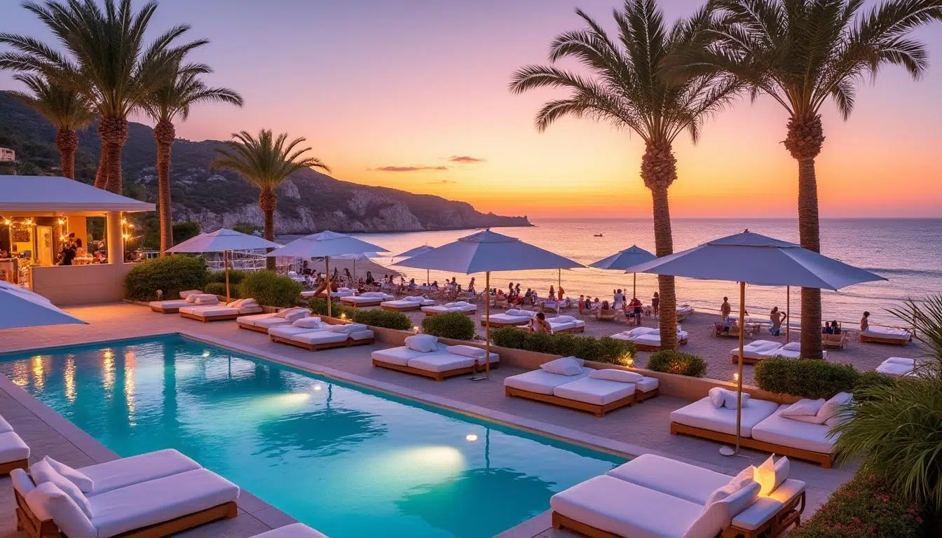 découvrez o beach ibiza, le lieu incontournable à ibiza pour vivre pleinement la culture festive et l'ambiance unique de cette île espagnole célèbre.