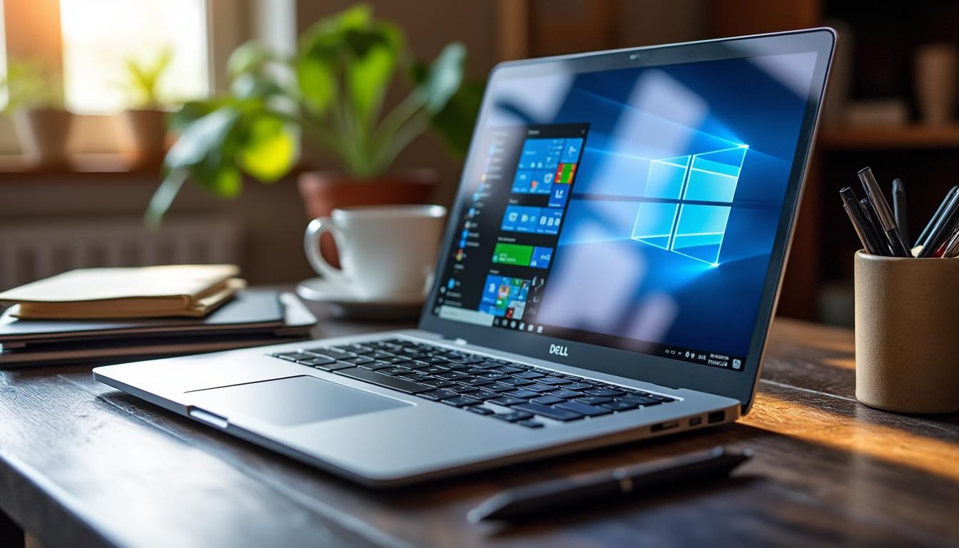 découvrez le pc portable dell 14 pouces, parfait pour les étudiants en déplacement : léger, performant et durable pour accompagner toutes vos études.