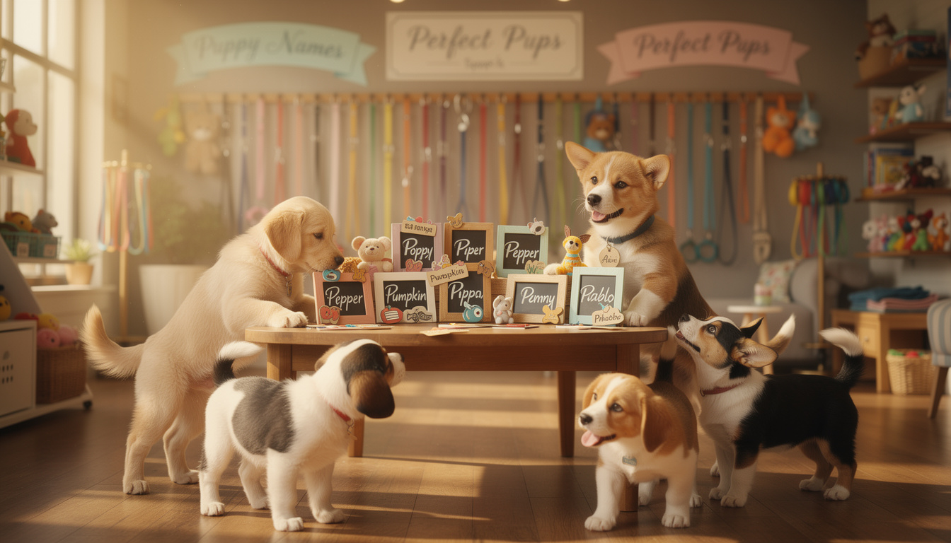 découvrez pourquoi choisir une liste de noms de chien et chienne commençant par la lettre p est une excellente idée pour trouver un prénom original et facile à retenir pour votre compagnon à quatre pattes.