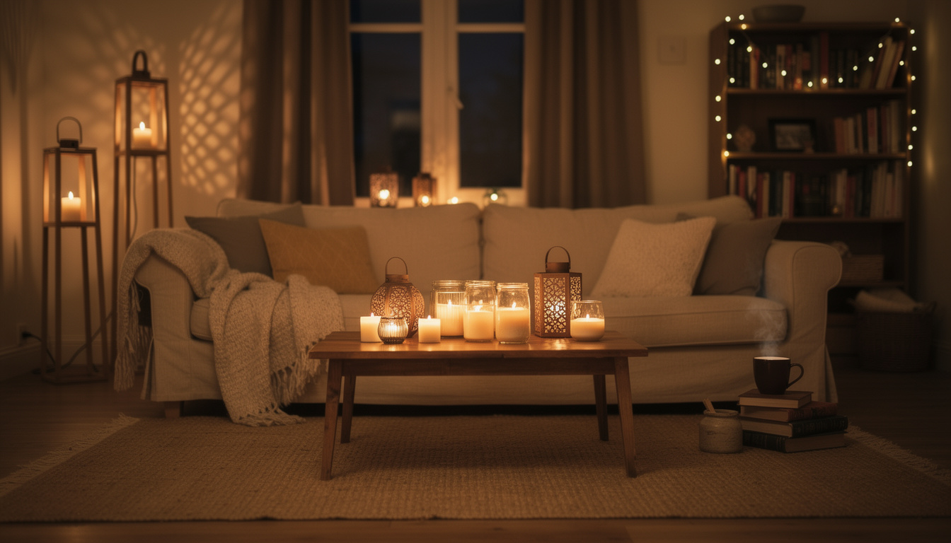 découvrez des idées diy pour créer une ambiance chaleureuse avec des bougies et lanternes, et obtenez un effet spectaculaire chez vous.