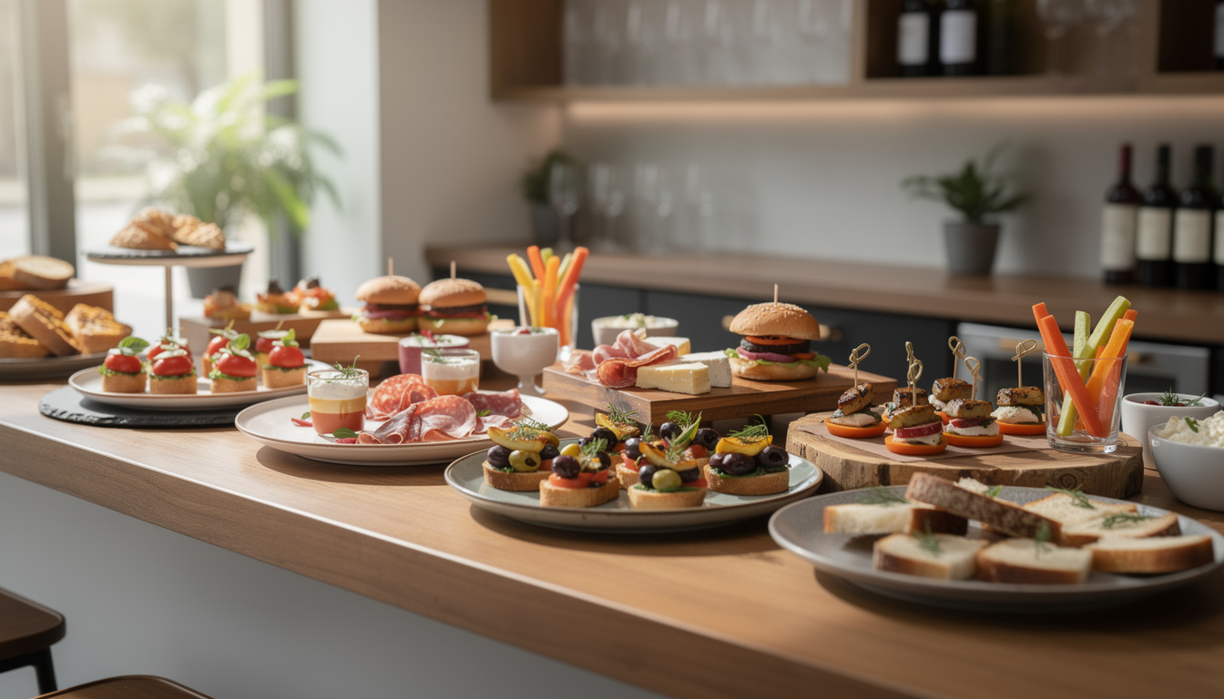 découvrez notre sélection des 10 meilleures recettes pour un bar à gourmandises salées réussi, parfait pour épater vos invités avec des saveurs variées et originales.