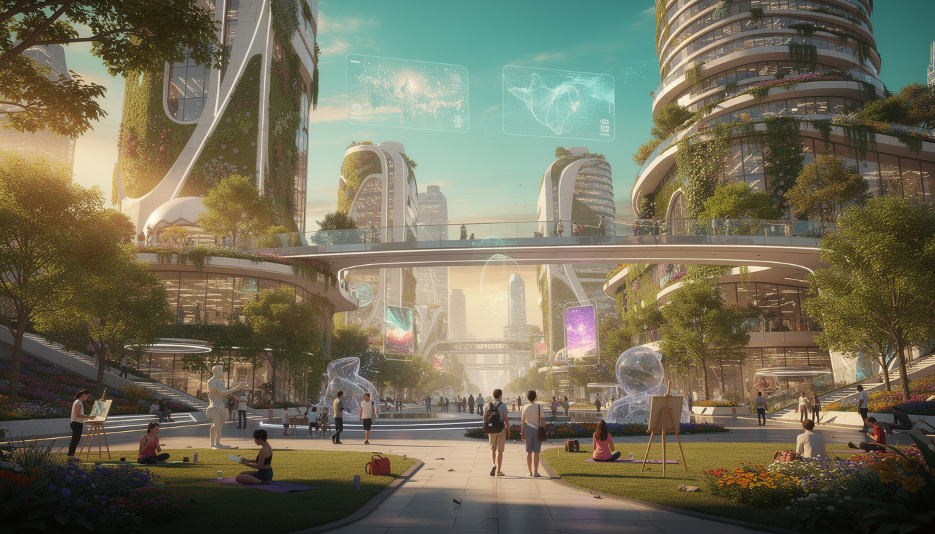 découvrez comment l'art et la musique explorent les mondes dystopiques et utopiques, révélant des visions contrastées de notre société et de l'avenir.