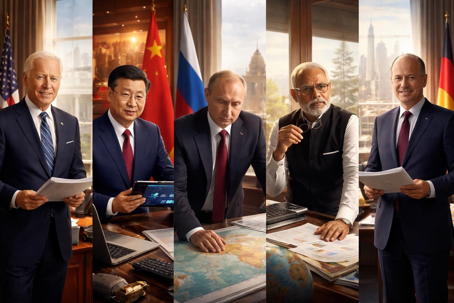découvrez le portrait détaillé des leaders des 5e puissances mondiales et explorez leurs stratégies influentes qui façonnent l'avenir politique et économique.