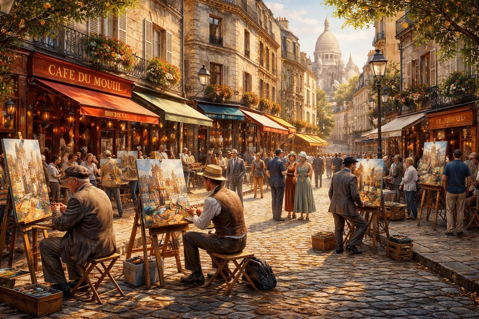 découvrez une balade artistique unique à montmartre en suivant un guide dédié aux peintres célèbres et aux lieux emblématiques de cet quartier bohème de paris.