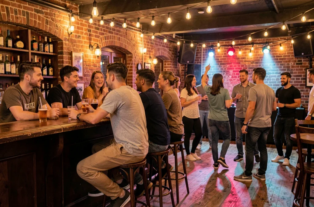 Le Smile Club à Lille dans son ambiance bar-club hybride avec clientèle décontractée et décor chaleureux